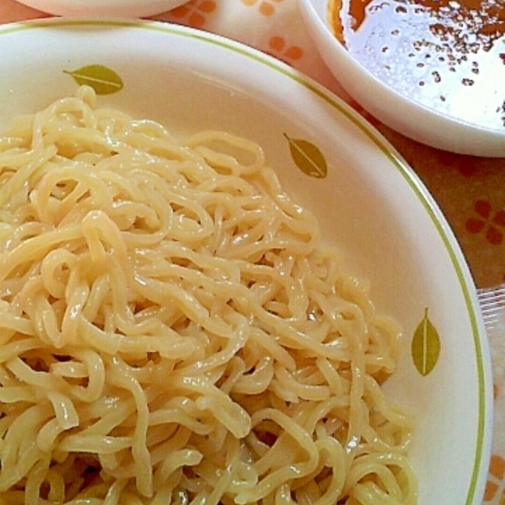 ✿ピリ辛な水菜ともやしのつけ麺❤